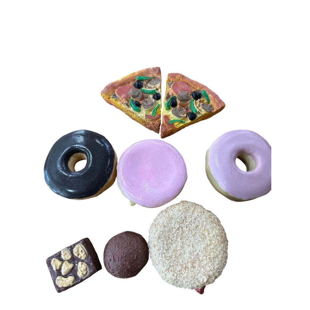 Assorted Vintage MTC Fake Food (Play/Prop) - Pizza/Donuts/Etc